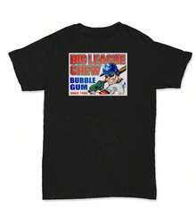 Baseball Youth Teen Girl Summer Clothes, Boys Baseball Drip, Softball Stuff For Girls, Family Matching Outfit Big League Chew Design Vintage Baseball - 黑色 - 查看 1