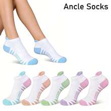 5/10/20 paires de chaussettes pour femmes d'été, chaussettes pour femmes respirantes pour le sport et la course, chaussettes souples et confortables pour un port décontracté et mode au quotidien - Multicolore - Voir 2
