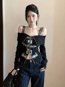 Women Blouses & Shirts - Black - View 4