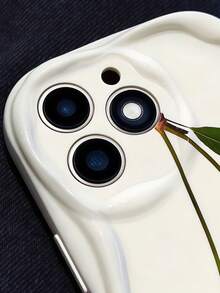 1个白色多巴胺波浪褶皱软TPU质感创意紫色水晶樱桃图案手机壳，兼容苹果17 Promax 17Air 17Pro 17 16 Promax 16 Plus 16 Pro 16 15 Promax 15 Plus 15 Pro 15 14 Promax 14 Plus 14 Pro 14 13 Promax 13 Pro 13 12 Promax 12 Pro 11 Promax 11 Pro 11 XS Max XR X/XS 7 Plus 8 Plus/Galaxy S21 S22 S23 S24 S25 S26 - 白色 - 查看 3