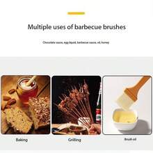 5pcs/Set Barbecue Sauce, Barbecue Oil, Multi-Function Special Barbecue Brush, Non-Stick Durable - Brush - View 6