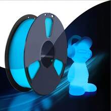 Cuộn dây nhựa PETG phát sáng trong bóng tối 1kg/2.2LB, độ sáng cao và thời gian phát sáng lâu, độ chính xác kích thước +/- 0.02mm, dây nhựa in 3D phát sáng màu xanh lá cây, xanh dương và vàng. - Xem 10