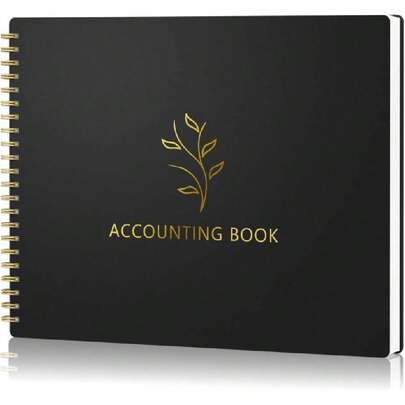 - Libro contable para pequeñas empresas, contabilidad y uso personal, cuaderno de seguimiento de gastos horizontal para presupuesto familiar, libro de registros de contabilidad, diario de,44564280