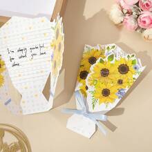 1 Set de tarjeta de felicitación 3D para el Día de la Madre, cumpleaños, festividad, Acción de Gracias, felicitaciones y mensajes, incluye 1 pieza - Multicolor - Ver 14