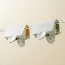 超大晾衣架，配大号夹子，防风，可悬挂床单。无缝固定夹，可牢固悬挂厚被。防滑冬季被子夹。 - A - 查看 5