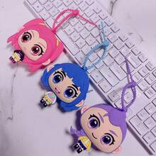 Creative Witch Hunter Coin Purse - Keychain - Anime Peripheral Pendant - Car Hanging Decor - Cute Silicone Mini Bag Charm, Anime Peripheral Coin Purse - Keychain - Multifunctional Storage Pouch - Pendant - Suitable For Daily Small Item Storage Or Decoration, Also The Best Small Gift For Friends On Festivals And Parties - Multicolor - View 7