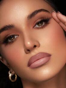 Pudaier Presente do Dia dos Namorados - Conjunto de Lápis de Boca e Brilho Labial, Não Grudento, Hidratante, Longa Duração, Alta Pigmentação, Textura Suave, Múltiplos Looks de Maquiagem Labial - 07 - Visão 2