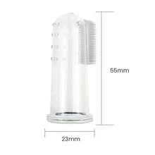 Pet Silicone Finger Cots Toothbrush Cats Dogs Brushing Dog Accessories Pet Teeth Oral Cleaning Products - View 2
