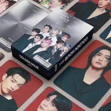 55PCS AT/EEZ HD Double-Sided Photocards With Clear Printing And Rich Colors, Perfectly Capturing The Members' Handsome Moments On Stage And In Shootings. Thick And Durable, Great For Binder Collection, Photo Props, And A Lovely Gift For ATINY. AT K-POP Fan Support Gifts, Souvenirs, Collectible Photo Cards - Multicolor - View 3