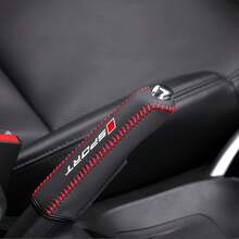 Bao bọc cần phanh tay bằng da PU, vỏ bảo vệ cần phanh tay, đường may chắc chắn, chống trầy xước và mài mòn, phù hợp với hầu hết các dòng xe. - Vỏ bọc phanh tay ô tô - Xem 6