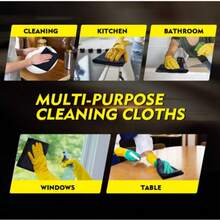 Bộ 30/20/10 khăn lau microfiber, màu đen, xám, xanh lá cây, xanh dương, khăn lau xe chất lượng cao, khăn lau bụi không xơ vải, thích hợp cho xe SUV, nhà cửa, nhà bếp, lau cửa sổ, kích thước 12x12 inch. - Nhiều màu - Xem 9