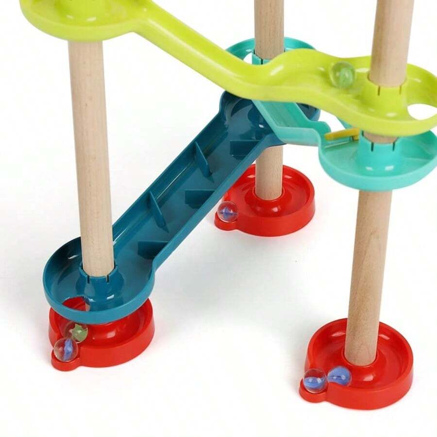 Pista De Canicas Marble Run Tobogán Grande Topbright-109 - como en la foto - Ver 1