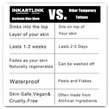 INKARTLINK タトゥーシール ジャグアタトゥー 2枚セット 2週間 長持ち 防水 刺青シール 入れ墨シール メンズ レディース 流行 女 半永久的 消えるタトゥー 手首 腕 手の背 足 腹部 鎖骨 - 17 - チェックする 5
