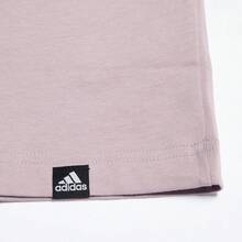 Adidas Camiseta de manga corta con estampado de patrón vintage, transpirable, de moda para hombres, cómoda y casual, versátil de cuello redondo IM8264, primavera/verano - Rosa púrpura - Ver 6