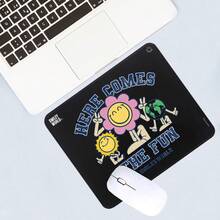 Smiley World Tấm lót chuột chống trượt hình mặt cười, thảm lót bàn làm việc đa năng cho văn phòng và chơi game. - Xem 1