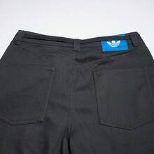 Adidas Quần short nam dáng rộng, thoải mái, có khóa kéo, dài 15cm, thích hợp mặc hàng ngày, mùa xuân/hè. - màu đen - Xem 5