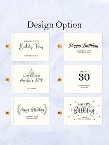 Libro de invitados de cumpleaños personalizado, portada horizontal en blanco y negro, álbum de fotos en negro y dorado, libro de registro de fiesta de cumpleaños personalizado, decoración de fiesta de 50 cumpleaños - Multicolor - Ver 2