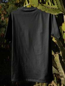 Ronaldo Fenômeno R9 T-Shirt, Brazil World Cup Hexa, 100% Cotton, Unisex Plus Size, Winter/Autumn Blouse - 黑色 - 查看 2