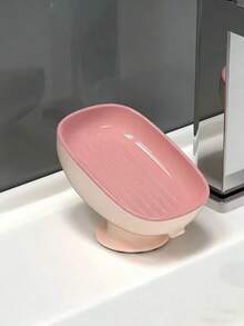 Khay đựng xà phòng hình bạch tuộc dễ thương có đế hút chân không và lỗ thoát nước, không cần khoan, chống trượt. - Hộp xà phòng xanh - Xem 7