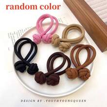High Ponytail Holder, Girls Hair Clips, Elastic Hair Ties, High Elasticity, Ponytail Bands, Hair Accessories Holiday Accessories - Multicolor - View 8