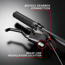 Núm chuyển số xe đạp leo núi 7 tốc độ/8 tốc độ/3 tốc độ, cửa sổ hiển thị số trong suốt, chuyển số nhanh, phù hợp với nhiều loại xe đạp leo núi, phụ kiện xe đạp, núm chuyển số xe đạp. - Nhiều màu - Xem 8