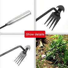 1件装手持式金属除草工具，耐用型花园除草器，适用于家庭园艺，多功能锋利铲头，适用于狭窄空间 - A - 查看 11