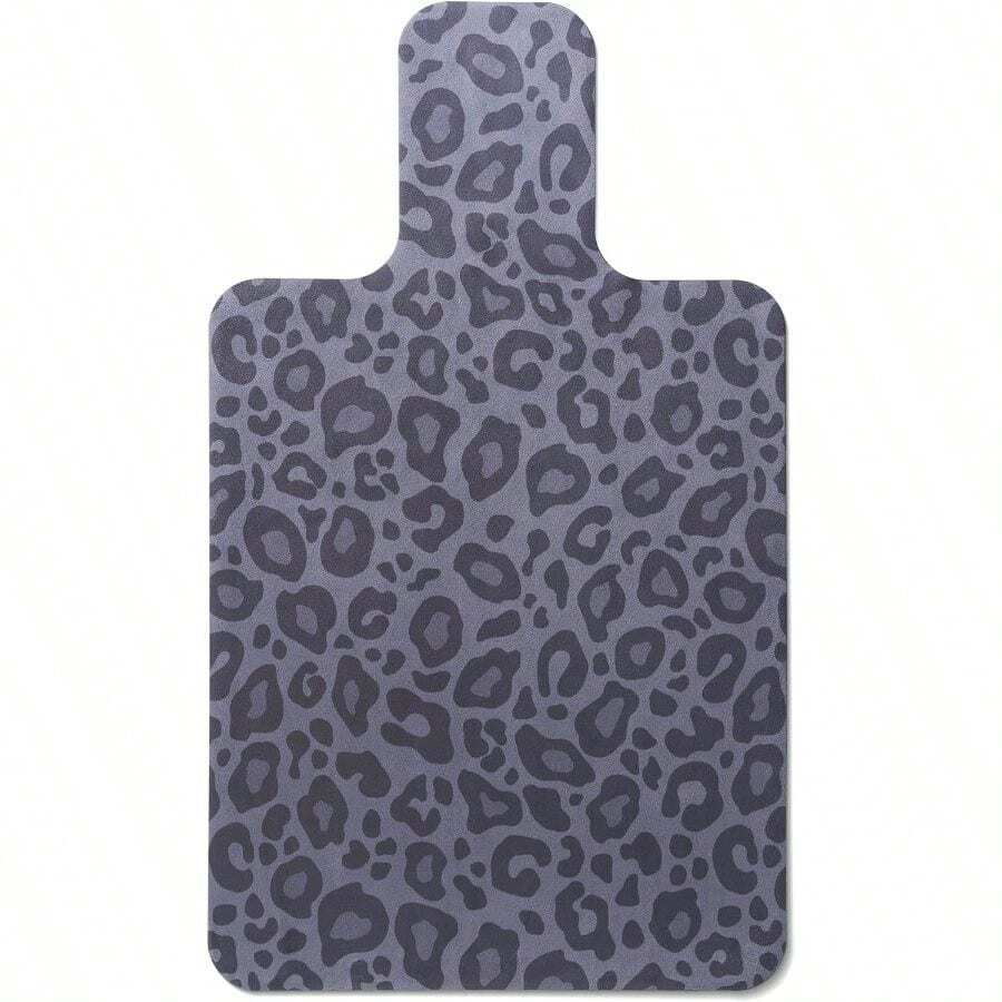 Pilates Reformer Mat Non-Slip Compatible With Standard Reformers Limited Time Offer Provides Comfortable And Secure Surface For Pilates Workouts Perfect For Home And Studio Use - Black Leopard Print - View 1