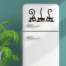 1pc Toilet Seat Sticker, Refrigerator Decorative Sticker - Easy To Apply, Vinyl Decal, Suitable For Bathroom, Living Room, Switches, Refrigerator Decor, Durable And Removable, Fit For Laptop And Home Decor, Gift - Multiple Styles - View 8