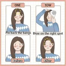 Volumen & Höhe Haarwurzel-Lift Haarclip - Kunststoff-Stylingclip ohne Markierung für Pony, Volumen, Höhe, Pony, rutschfester Haarstyler für normale Haartypen - einfach zu bedienen für langes und kurzes Haar, Haarklammern, Festival, Party - Verschiedenfarbig - Übersicht 7