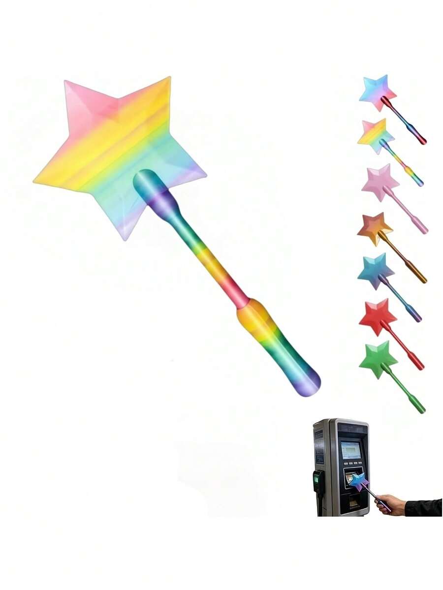 3D Printed Credit Card Tap To Pay Wand, Contactless Payment Card Holder, Suitable For Card Payment Scenarios, Card Case - Multicolor - View 1