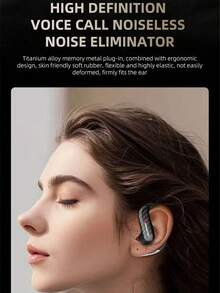 Monster MQ037 Bluetooth Earphones Noise Reduction HiFi Stereo Music HD Call Gaming Headsets TWS Ear-hook Earpod with Mic Original Monster Wireless Headphones - 查看 7