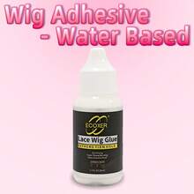 Cinta adhesiva para peluca de encaje con banda para el cabello, herramienta de peinado, resistente al agua y al sudor, adecuada para gorras de peluca de encaje, adhesión invisible y firme, raspador de color aleatorio enviado - 38 ml - Ver 3