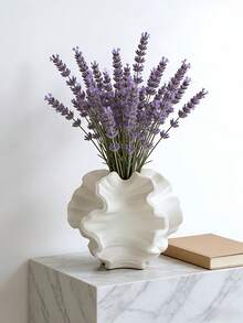 1pc Nordic Style Resin Origami Flower Pot, Suitable For Decorating Living Room Desk - Origami - View 4