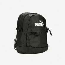 Túi đeo chéo/ba lô/cặp sách/túi đeo vai đôi đa năng PUMA Minime Retro Logo, chất liệu sợi polyester, kiểu dáng unisex/đôi, màu đen. - màu đen - Xem 4