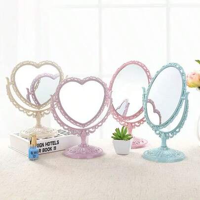 1 chiếc gương trang điểm công chúa cổ điển, gương để bàn, gương phòng ký túc xá, gương trang điểm độ nét cao, hai mặt, trang điểm, giá rẻ, trang trí phòng, bàn trang điểm, du lịch, phòng ngủ, phụ kiện trang điểm, gương, gương trang điểm, giá rẻ, quà tặng Giáng sinh, trang điểm, dụng cụ trang điểm, đồ rẻ tiền, quà tặng, quà tặng cho phụ nữ, quà Giáng sinh, quà tặng khuyến mãi, du lịch, đồ rẻ tiền, đồ dùng cần thiết khi đi du lịch