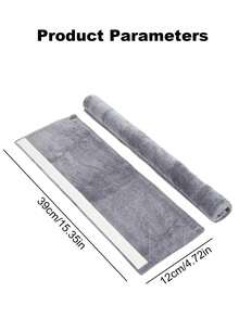 2-Pack Double Door Refrigerator And Oven Handle Covers, Microwave Oven Handle Covers, Non-Slip, Oil-Resistant, Insulating Refrigerator Door Handle Covers, Refrigerator And Oven Handle Fleece Protective Covers, Handle Covers With Hook And Loop - Multicolor - View 8