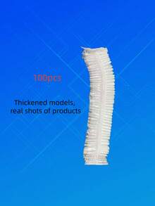 1/50/100/200pcs PE Material Shower Caps, Elastic Edge, Oil-Proof And Waterproof, Suitable For Beauty Hair Dyeing, Bathing, Multi-Purpose Dust-Proof Film, Facial Hair Removal, Hair Clipper, Hairdressing Supplies, Hairdressing Bag Storage, Hair Accessories - Multicolor - View 9