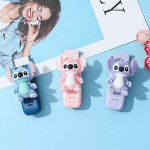 Retractable Eraser, Cute Stitch Cartoon Design, Personalized And Soft, Durable, Won't Damage Paper, Exquisite Gift, Learning Prize, Essential For Study, School, And Office, Back To School Essential - Multicolor - View 3