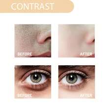 Base de maquillaje líquida hidratante. Efecto de maquillaje natural. Hidratación profunda. Tono de piel uniforme. Color y maquillaje de larga duración. Cobertura ligera. Base esencial. - Carne - Ver 6