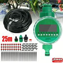 25M Automatic Drip Irrigation System Plant Timer Self Watering Garden Hose Kit - Irrigation System Kit - View 2