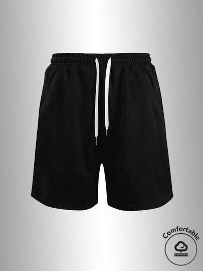 Men's Casual Outdoor Shorts, Summer Outdoor Shorts With Pockets And Adjustable Drawstring Waistband, Soft And Comfortable, Ideal For Hiking, Gym Workouts And Running. A Perfect Gift For Dad And Boyfriend During Back-To-School Season.