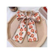 Three Women'S Multi-Colored Pearl Scarves For Hair, Exuding Elegance And Softness - 3pcs - 查看 4