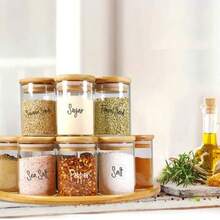 Spice Labels & Stickers - 278 Clear Spice Labels - View 7