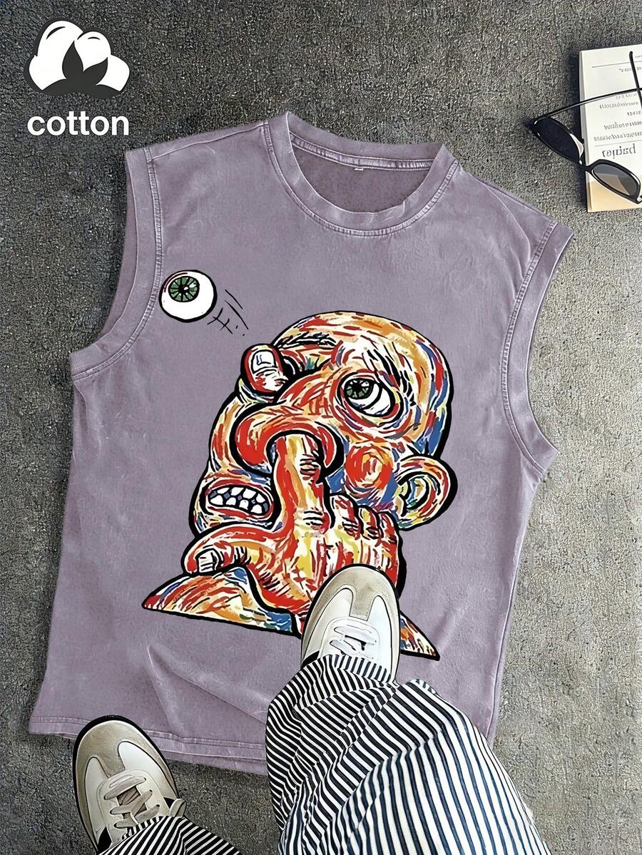 Canotte da uomo - Grigio - Visualizzare 1