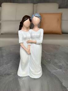 Tượng Mẹ và Con Gái, Tượng Tình Bạn Chị Em, Quà Tặng Từ Con Gái Cho Mẹ Hoặc Từ Mẹ Cho Con Gái, Món Quà Ý Nghĩa Dành Cho Phụ Nữ, Mẹ, Chị Em Gái, Bạn Bè Nhân Dịp Sinh Nhật, Giáng Sinh, Lễ Tạ Ơn - Nhiều kiểu dáng - Xem 4