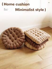 1 chiếc đệm sofa hình bánh quy dày dặn, đệm ngồi mềm mại cho thời gian ngồi lâu, chống trầy xước do thú cưng, sử dụng được cả bốn mùa, có thể giặt máy, đệm tựa đa năng. - nhiều màu - Xem 2