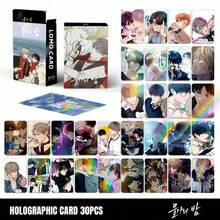 1pc Brand New! K-POP & Anime Fans' Favorite! 30pcs/Set Waterside Night View BL Manga Lomo Cards, Featuring Photos Of Kim Yiseok And Ryu Taejun, Anime & Manga Merchandise, Decorative Postcards, Suitable For Fan Collection, Scrapbooking, And Gift Giving - Multicolor - View 11