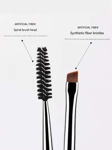 1 Stück funkelnder Strass-Augen-Make-up-Pinsel, erschwingliches tragbares Make-up-Pinsel-Set; enthält doppelseitigen Augenbrauenpinsel, Wimpernkamm, Concealer-Pinsel, Unteraugen-Schattenpinsel, spiralförmigen Augenbrauenkamm, Reise-Essential, Make-up-Werkzeug - Verschiedenfarbig - Übersicht 8