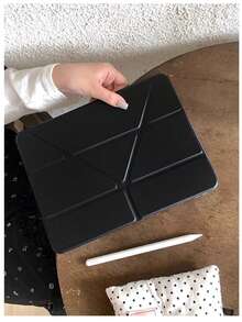 Ốp lưng máy tính bảng gập nhiều ngăn có khóa từ tính 2026, khe cắm bút cảm ứng, mặt lưng acrylic trong suốt tự lắp ráp, chức năng tự động bật/tắt màn hình thông minh dành cho MatePad 11.5S, MatePad SE 11", MatePad 11.5 (2025), Pad 2/ Pad SE 11" (2023), thế hệ thứ 11/10, Air 11 (2026) - Thời trang và có thể gấp gọn - Xem 7