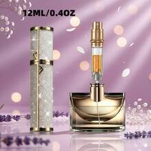 1 chai xịt nước hoa mini sang trọng, thanh lịch, có thể nạp lại, thiết kế đáy mở, chai xịt nước hoa du lịch, có thể nạp lại, cần thiết cho chuyến đi và công tác của bạn. - Nhiều màu - Xem 64